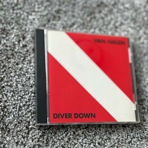 Van Halen Diver Down CD - Red and White